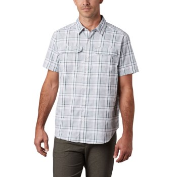 Pánské Košile Columbia Silver Ridge 2.0 Multi Plaid Short Sleeve Zelene JSBXZN827